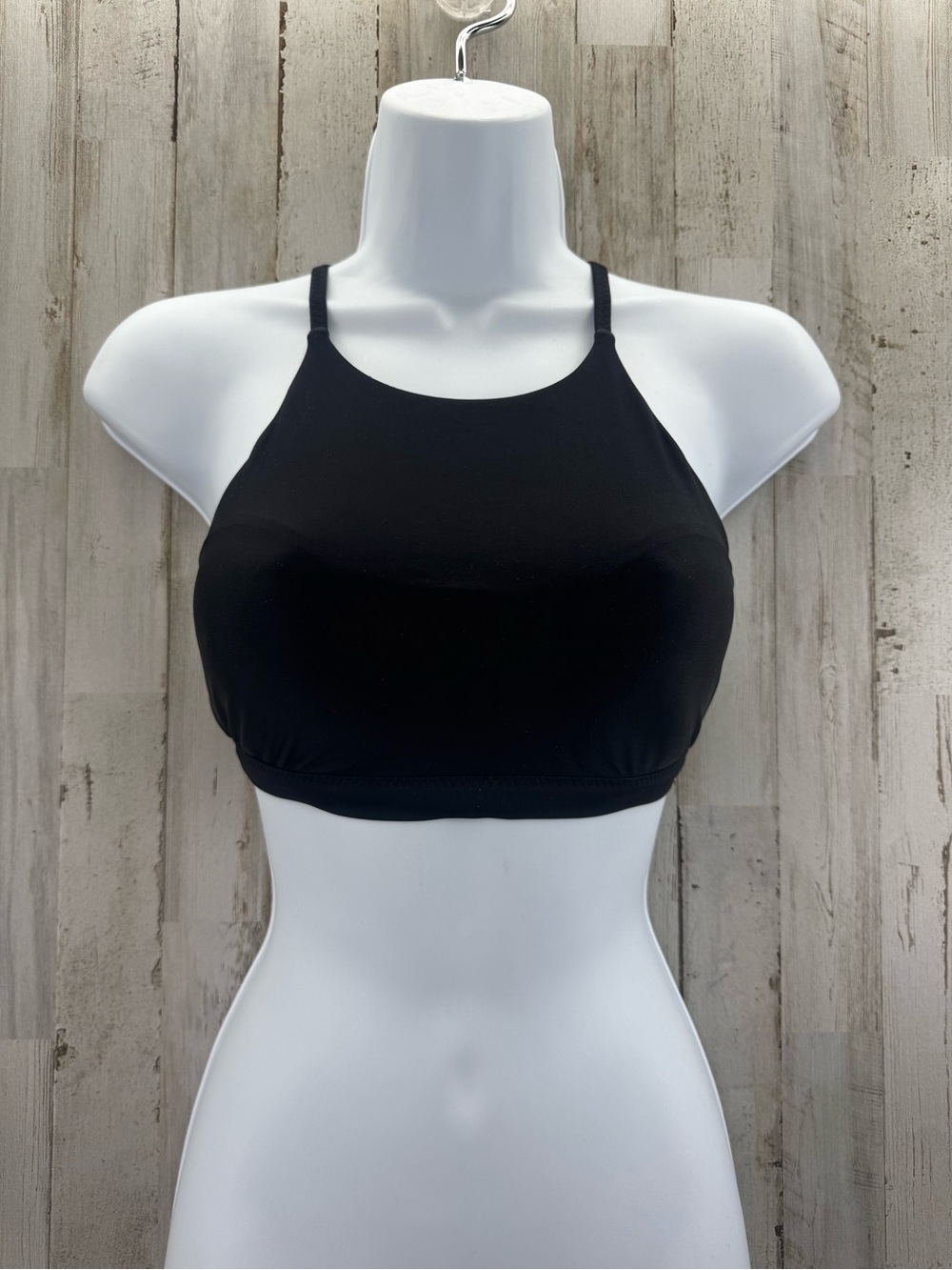 lululemon athletica Black High-Neck Sports Bralette